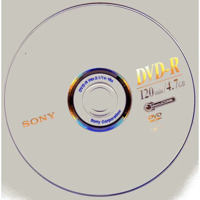 Cono Dvd Sony Dmr 47 - Dvd-r X 10 - 4,7 Gb