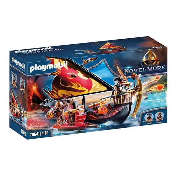 Playmobil 70641 Barco Bandidos De Burnham