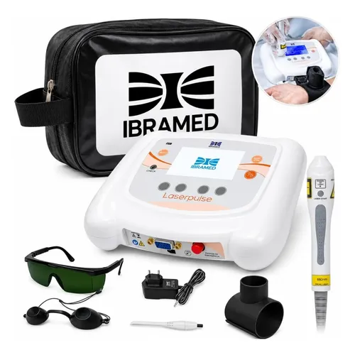 Aparelho Laserpulse Ibramed Com Caneta Laser Infra 808nm