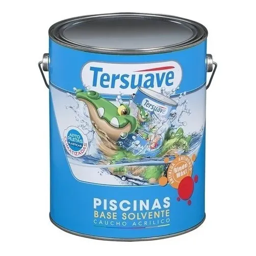 Pintura para pileta Tersuave piletas solvente azul