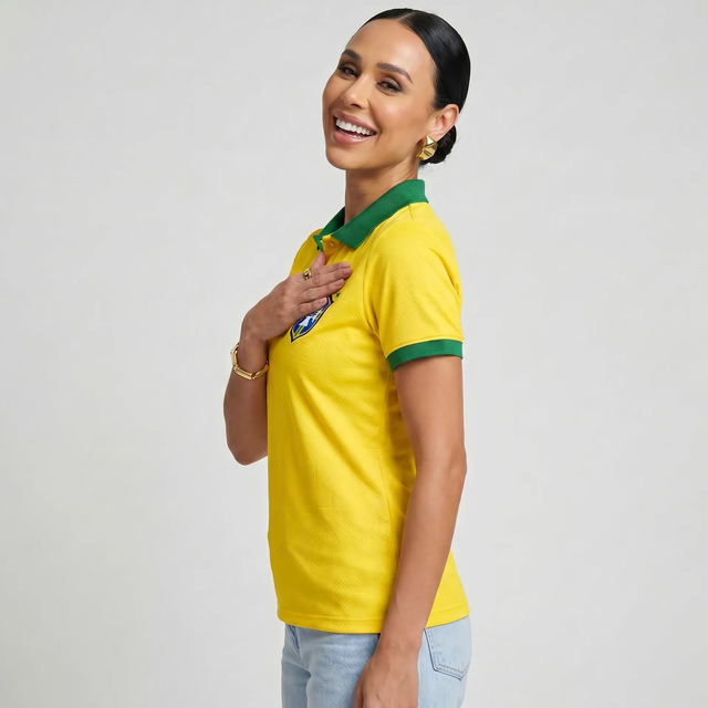 Camisa Feminina  Brasil Dryfit