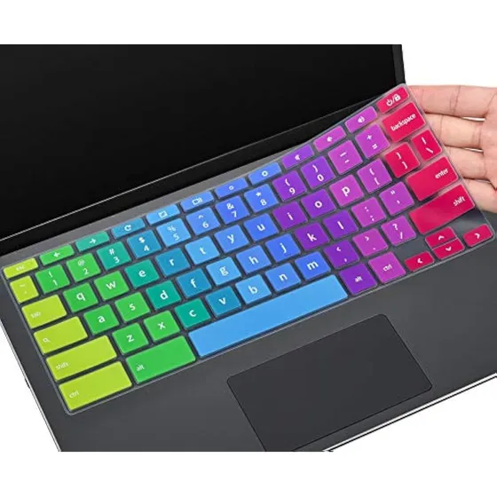 Colorida Cubierta De Teclado Para Hp Chromebook