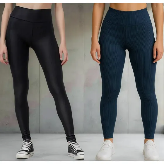 Pack X 2 - Calza Larga Morley Deportiva Mujer Rfs
