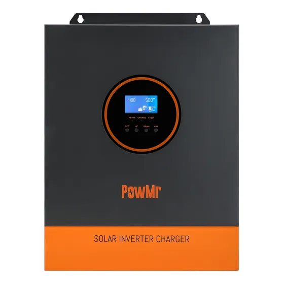 Powmr 3000w 24v 80a Inversor Solar Híbrido De Mppt 500voc