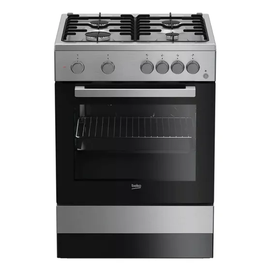 Cocina Beko Combinada Fss62010 Europea 60 Cm 70 Lts Albion