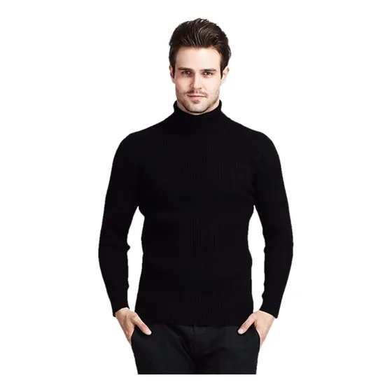 Suéter Cuello Tortuga Caballero Jersey Berska Otoño/invierno