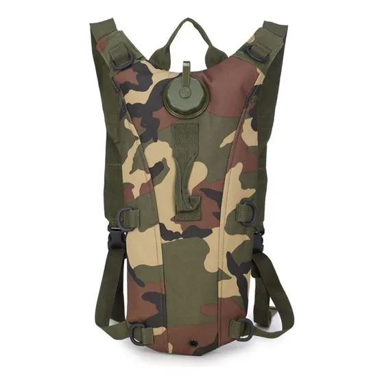 . Mochila Militar Camel Bag Con Bolsa De Hidratacion 3l