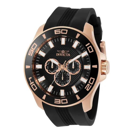 Reloj Invicta 33944 Pro Diver Cuarzo Hombre Color de la correa Oro/Rosa