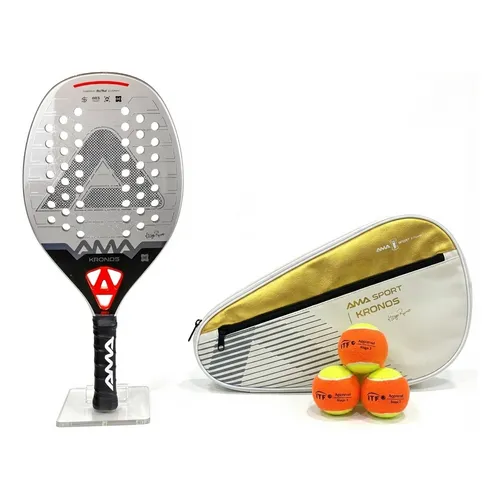 Raquete Beach Tennis Ama Sport Kronos 2025 Carbono 3K | MercadoLivre