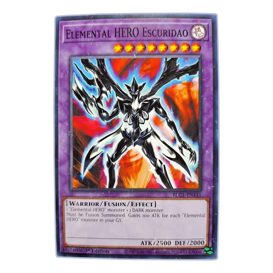 Yugi-oh! Elemental Hero Escuridao Blc1-en141 Comun
