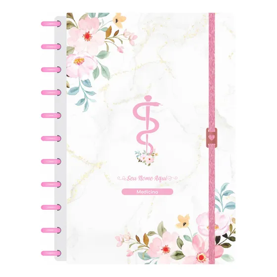 Caderno De Disco Grande Personalizado 11 Furos Profissões
