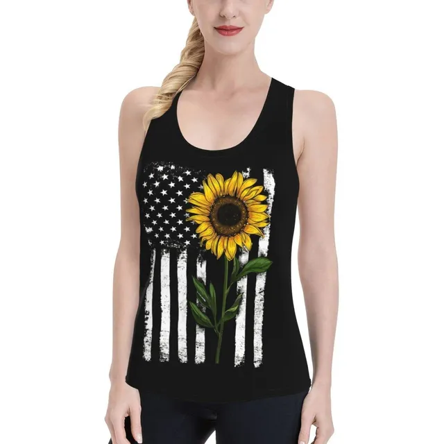 Camiseta Tirante Larga Para Mujer Manga Holgada Yoga