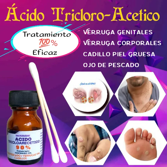 Ácido Tricloroacetico Verrugas