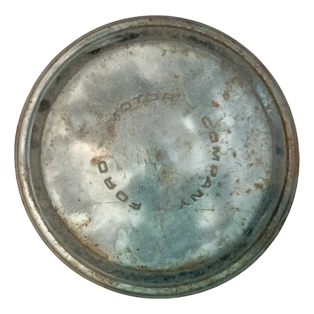 Taza Auto Antiguo Ford De Chapa Gris
