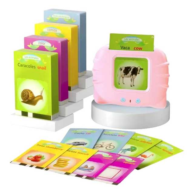 Lector De Tarjetas Interactivas Bilingüe Español/inglés