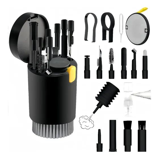20 En 1 Kit Limpieza Multifuncional Para Teclado Auriculares