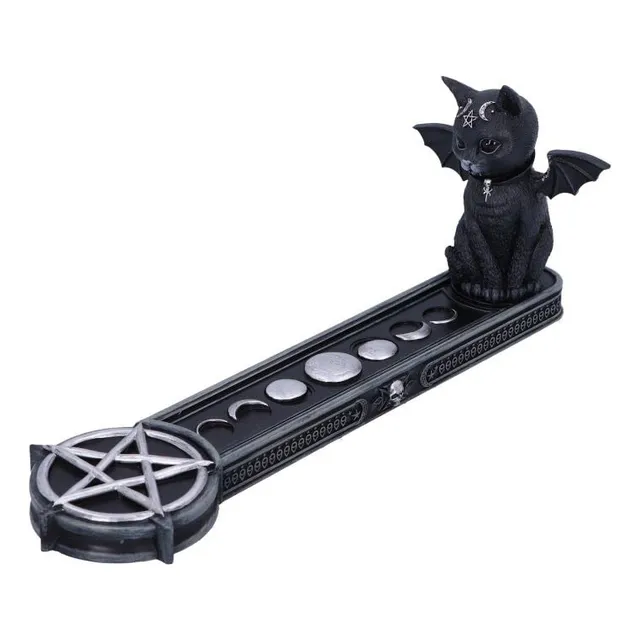 Nemesis Now Cult Cutie Malpuss Soporte Para Incienso Negro