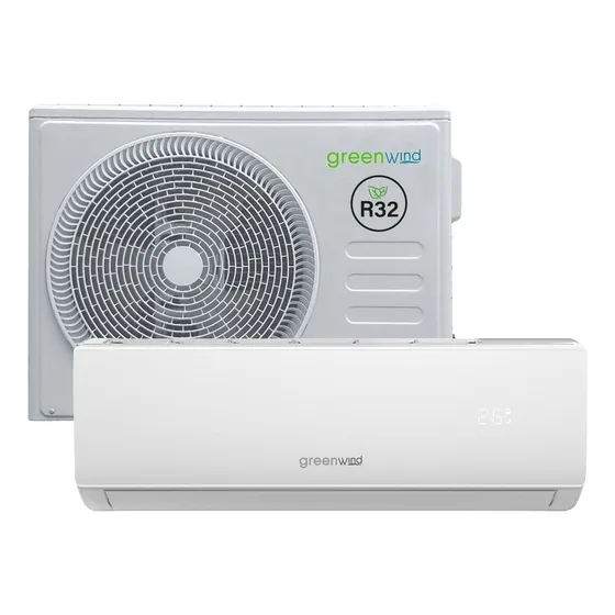 Aire Acondicionado Greenwind 12000 btu color blanco