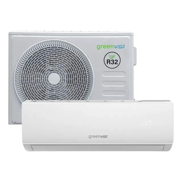 Aire Acondicionado Greenwind 12000 btu color blanco
