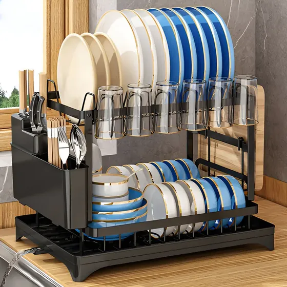 Escurridor De Trastes Kitchenaid Organizar Escurridor Platos | Cuotas sin interés