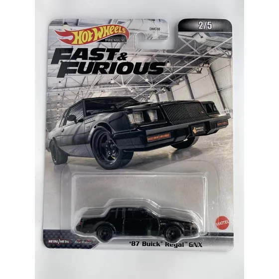 Hot Wheels Premium Buick Regal Gnx 87 - Fast And Furious