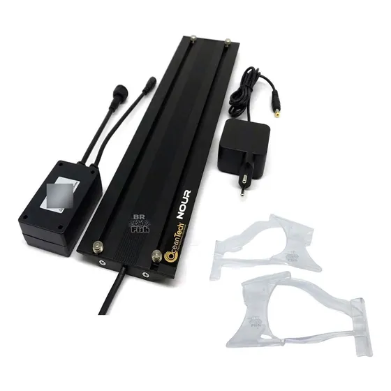 Luminária Nour Marine Ocean Tech 60cm Marinho C/ Bluetooth