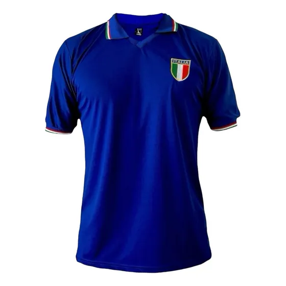  Camiseta Italia 1982 Campeon Del Mundo Paolo Rossi Retro