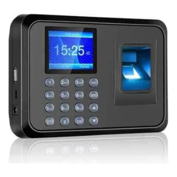 Reloj Lector Biométrico Control Asistencia Huella Dáctilar