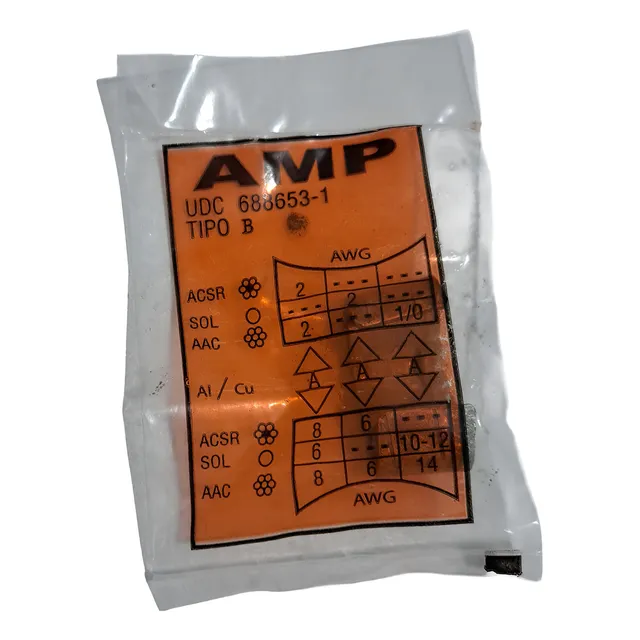 Conector Udc Tipo B Color Naranja 25 Piezas Naranja
