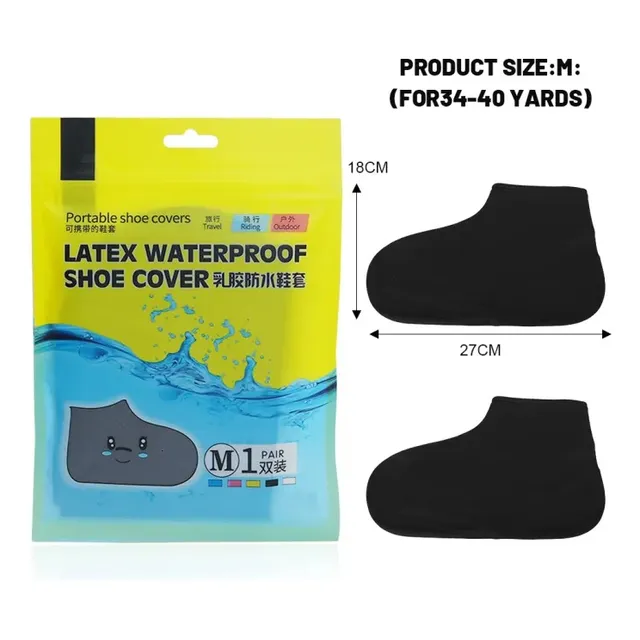 Protector De Silicon Impermeable Forro Para Zapatos, Lluvia