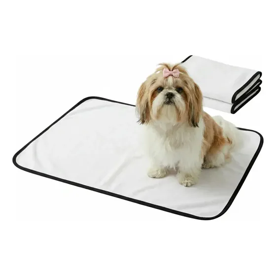 Tapete Higiênico Grande Vila Flor PEE DOG 80x60cm Kit 3 Unidades