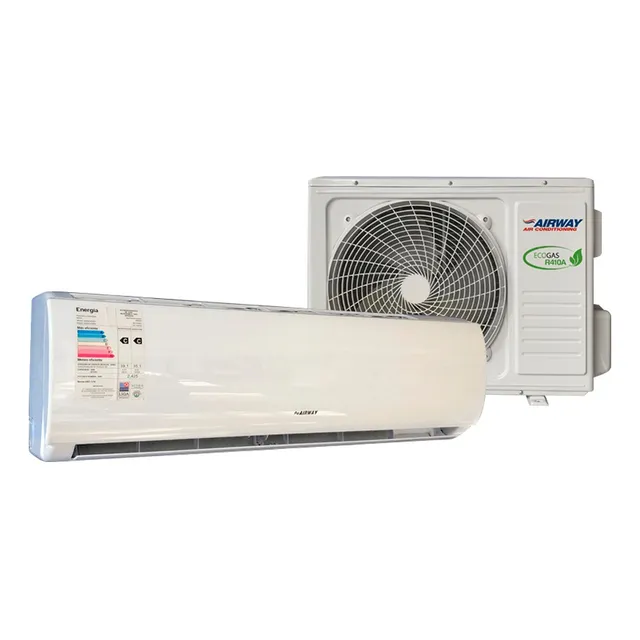 Aire Acondicionado Split De Pared Airway - Btu 30000 On Off Color Blanco