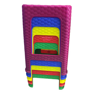 10 Pack Banco De Plastico Para Tus Eventos Multicolor 10 Pack Banco De Plastico Para Tus Eventos Multicolor