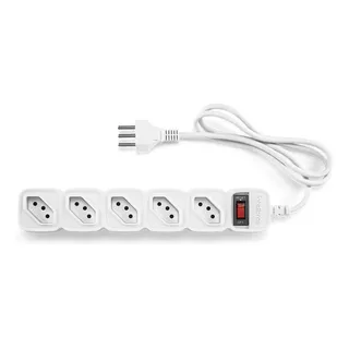 Protetor EletrĂŽnico Intelbras Com 5 Tomadas - Epe 205 Br Cor Branco Protetor EletrĂŽnico Intelbras Com 5 Tomadas - Epe 205 Br Cor Branco