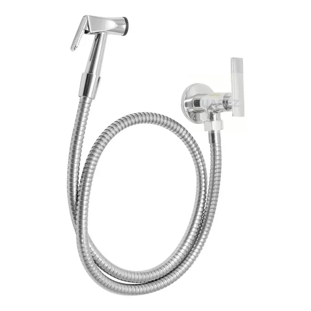 Ducha Higiênica Metal 1/4 De Volta Com Acabamento Luxo C73