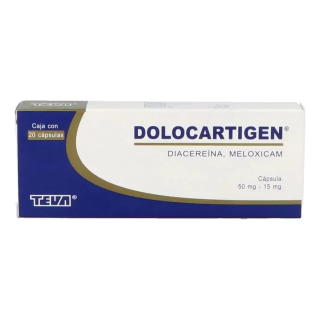 Dolocartigen 50mg/15mg X 20 Cápsulas