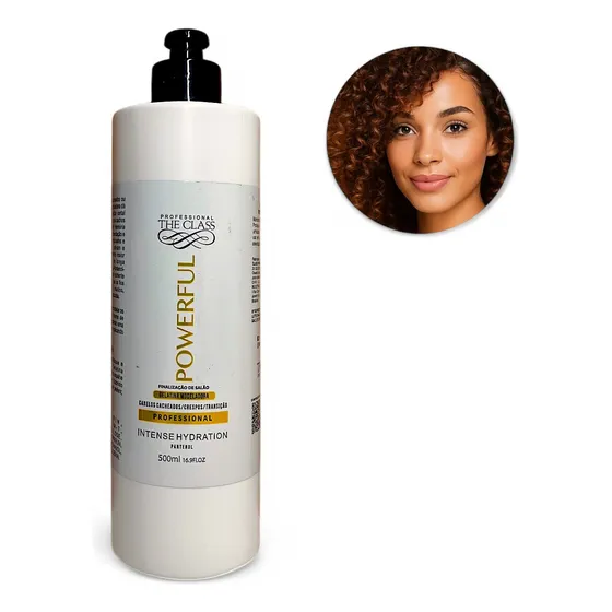 Gelatina Modeladora Powerful Cachos Crespos 500ml The Class