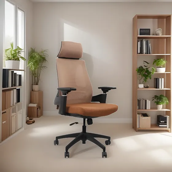 Cadeira Elements Helene Special Marrom Ergonomica Openbox