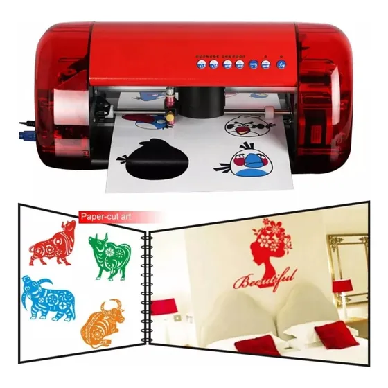 Maquina Mini Plotter A4 Diseño Vinil Corte Vinyl Publicidad