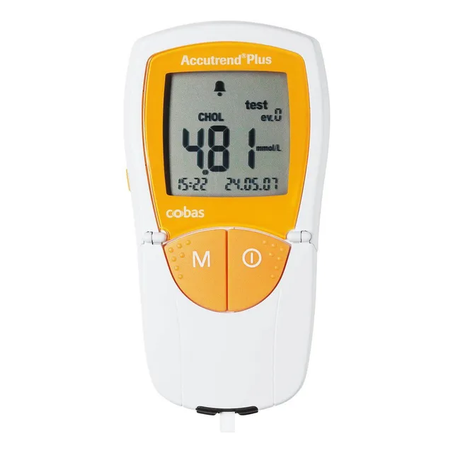 Medidor Accutrend® Plus Lactato Trigliceridos Colesterol