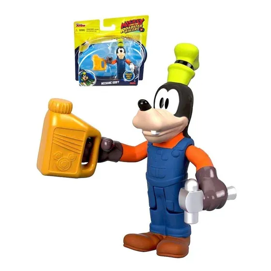 Goofy Mecanico Roadster Racers Fig 7cms Fisher Price Disney