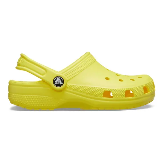 Sandália Crocs Classic Clog Kids Cyber Yellow