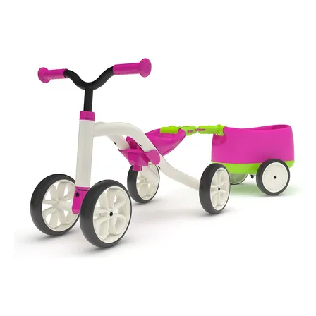 Correpasillo Quadie + Carro Pink