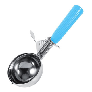 Cuchara Scoop Para Helado Azul #16 Profesional Acero Cuchara Scoop Para Helado Azul #16 Profesional Acero