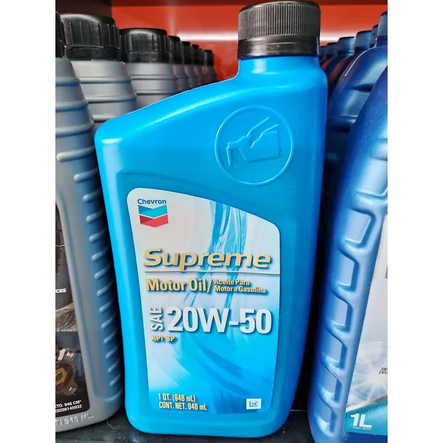 Aceite Chevron Supreme Mineral 20w 50.