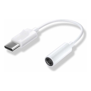 Adaptador Tipo C Para Audio Blanco Adaptador Tipo C Para Audio Blanco