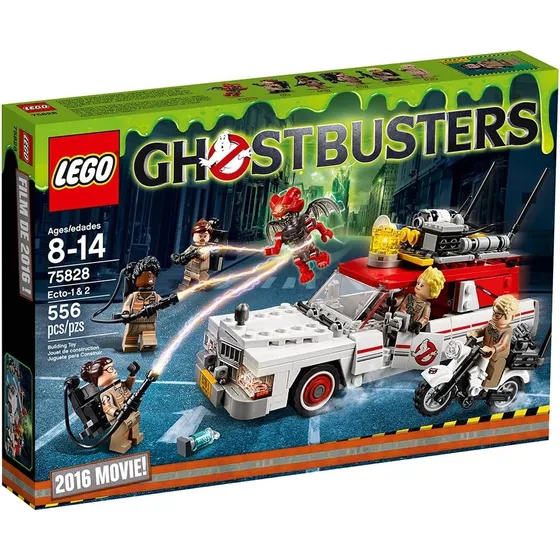 Lego Ghostbusters 2016 75828 Ecto 1 & 2 Original Lacrad Raro