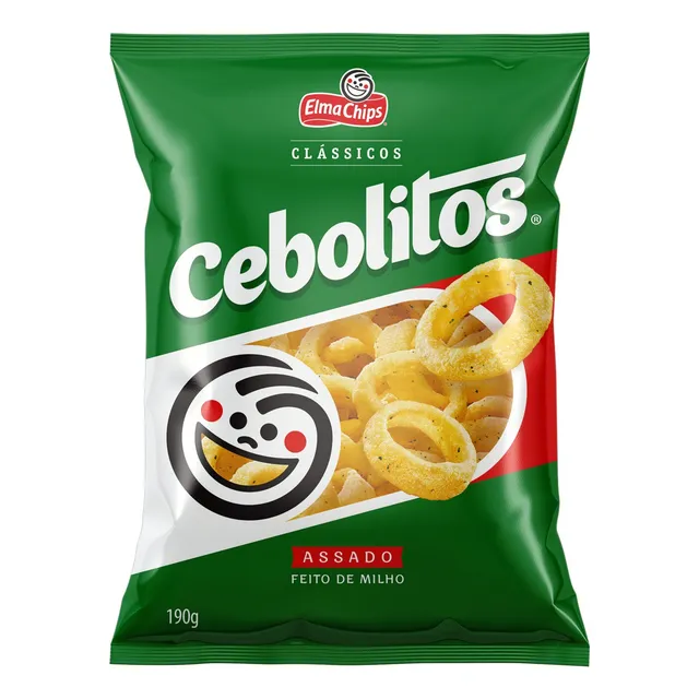 Salgadinho de Milho Cebolitos Clássicos 190g Elma Chips