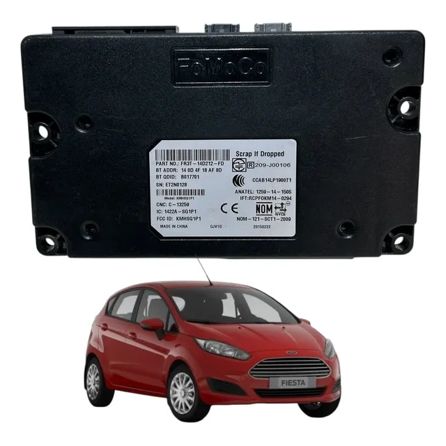 Modulo Bluetooth Ford New Fiesta 1.6 2014 A 2016 Usado