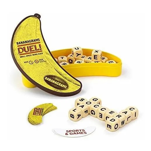 Bananagrams Duel Ultimate Jogo De Viagem Para 2 Jogadores Es